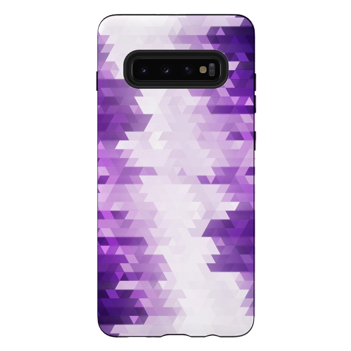 Galaxy S10 plus StrongFit Ultra Violet Pattern III by Art Design Works