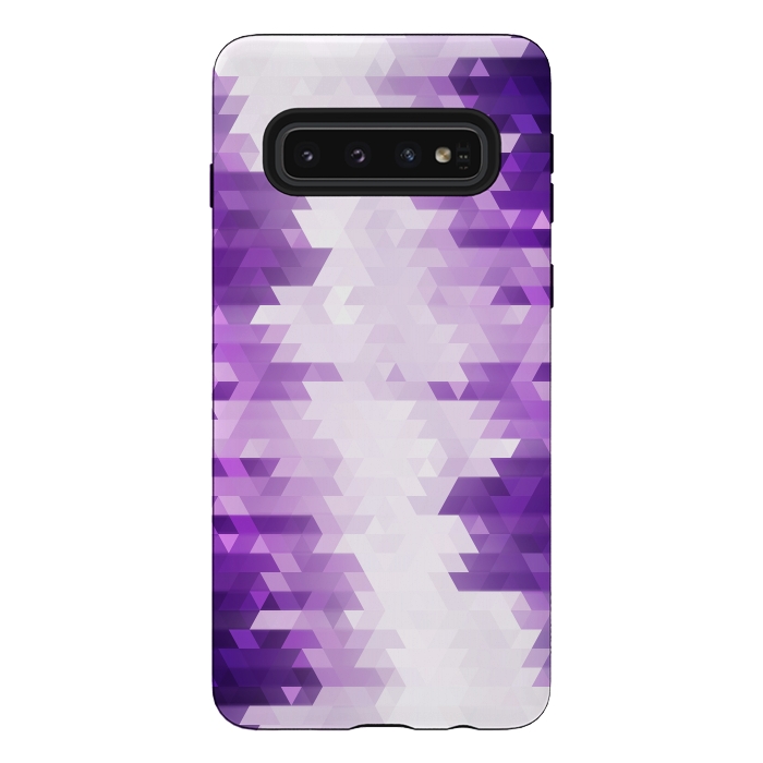 Galaxy S10 StrongFit Ultra Violet Pattern III by Art Design Works