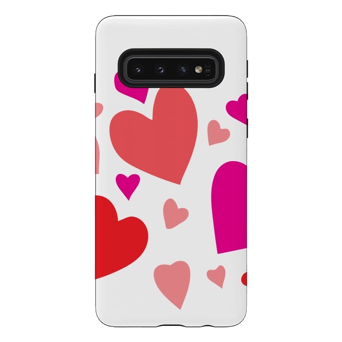 Galaxy S10 StrongFit Decorative paper heart by Bledi
