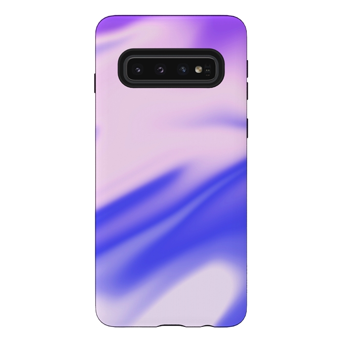 Galaxy S10 StrongFit Pink and Purple 1 by Ashley Camille