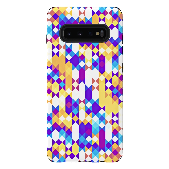Galaxy S10 plus StrongFit Colorful Pattern I by Art Design Works