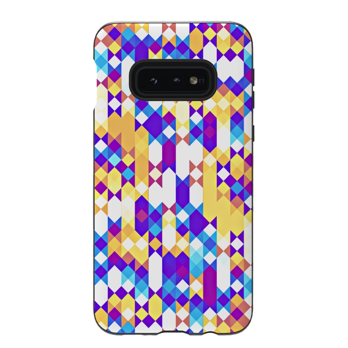 Galaxy S10e StrongFit Colorful Pattern I by Art Design Works