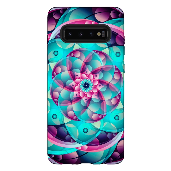 Galaxy S10 plus StrongFit Vector Chakra II by Art Design Works