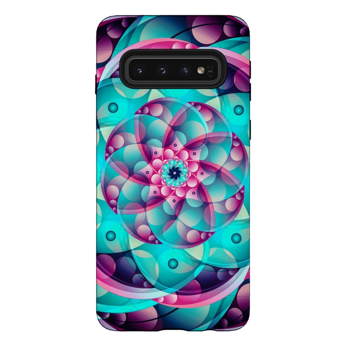 Galaxy S10 StrongFit Vector Chakra II by Art Design Works