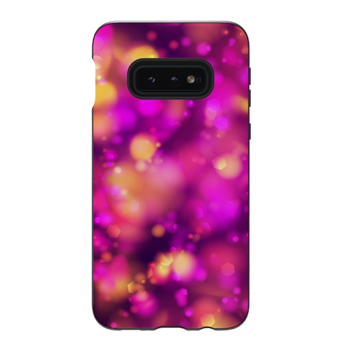 Galaxy S10e StrongFit Lovely Bokeh Effect design by Art Design Works