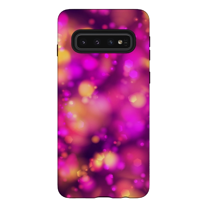 Galaxy S10 StrongFit Lovely Bokeh Effect design by Art Design Works