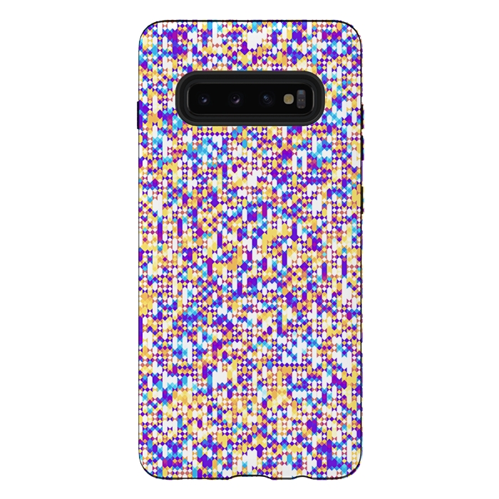 Galaxy S10 plus StrongFit  Colorful Pattern II by Art Design Works