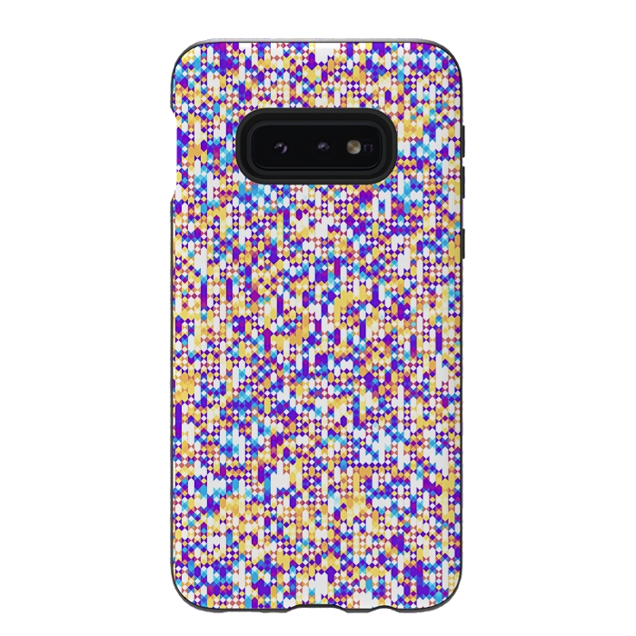 Galaxy S10e StrongFit  Colorful Pattern II by Art Design Works
