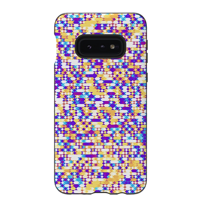Galaxy S10e StrongFit  Colorful Pattern III by Art Design Works
