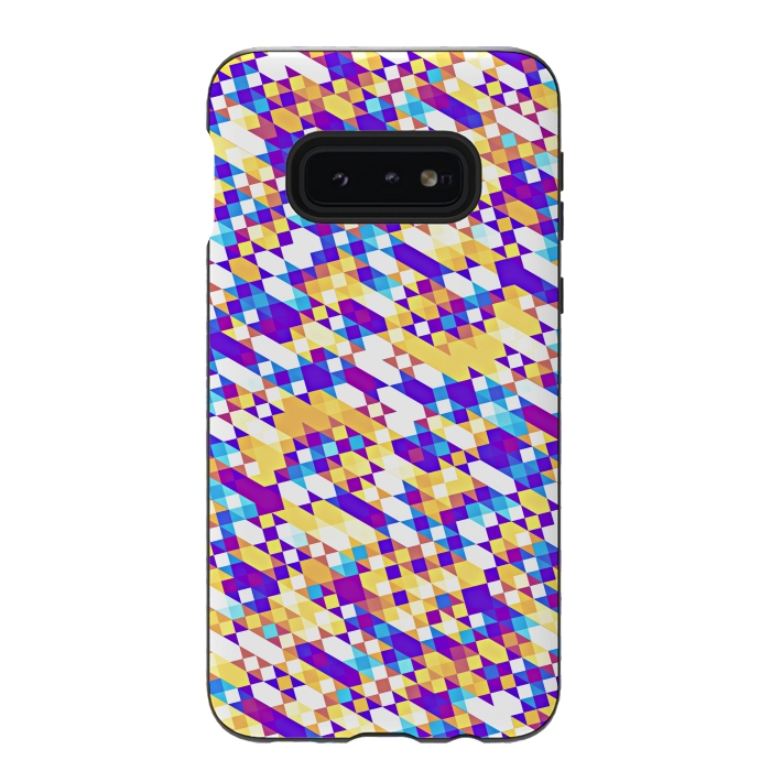 Galaxy S10e StrongFit Colorful Pattern IV by Art Design Works