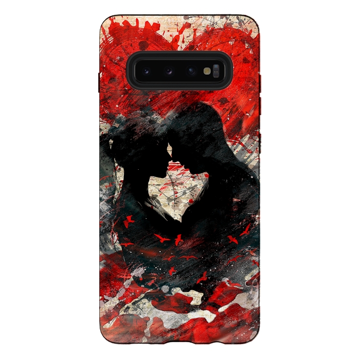 Galaxy S10 plus StrongFit Artistic - Forever together by Art Design Works