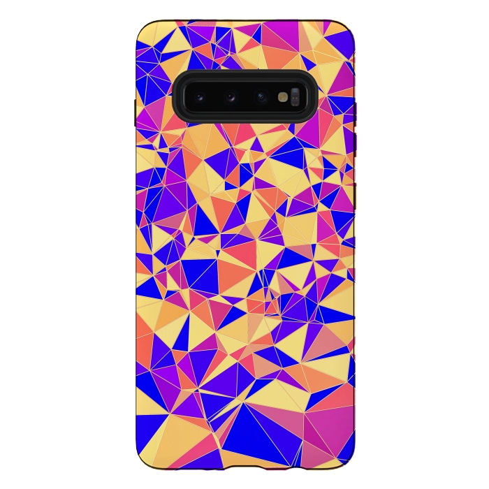 Galaxy S10 plus StrongFit Low Poly Design by Art Design Works