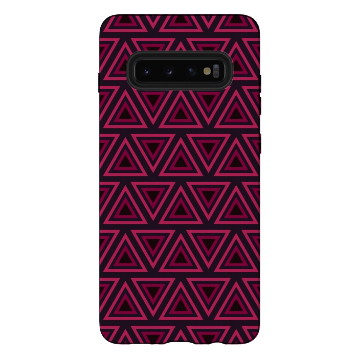 Galaxy S10 plus StrongFit tribal triangle by TMSarts