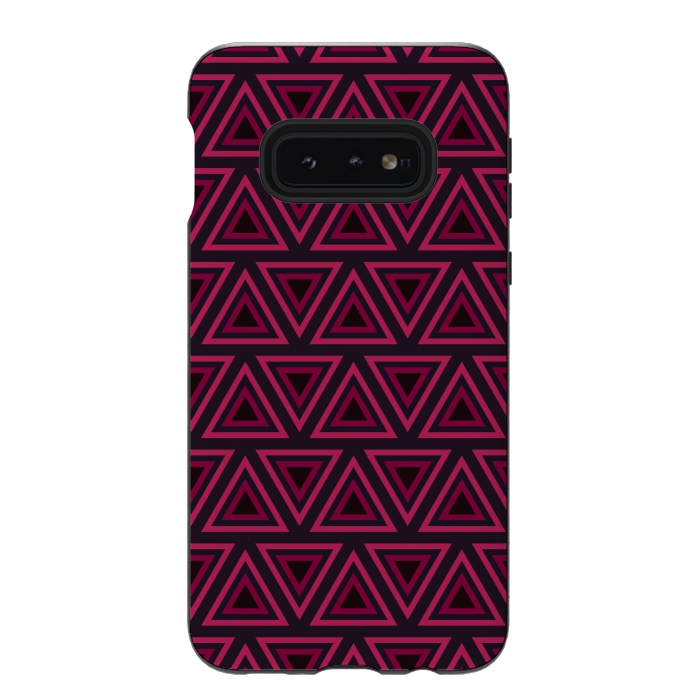 Galaxy S10e StrongFit tribal triangle by TMSarts