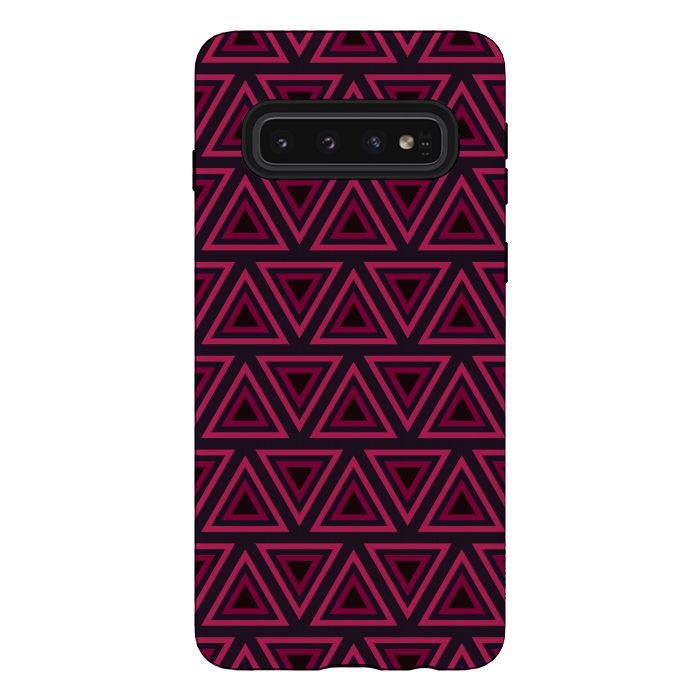 Galaxy S10 StrongFit tribal triangle by TMSarts