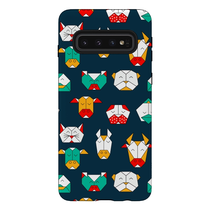 Galaxy S10 StrongFit jungle animals by TMSarts