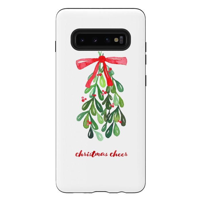 Galaxy S10 plus StrongFit Christmas Cheer by Noonday Design