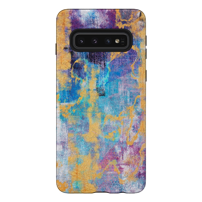 Galaxy S10 StrongFit Abstract Painting V by Art Design Works