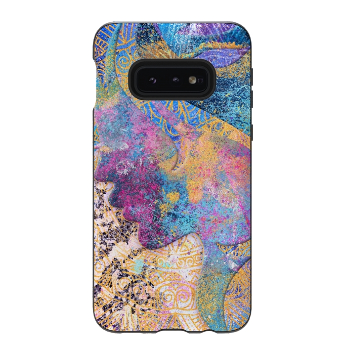 Galaxy S10e StrongFit Abstract Painting VIII by Art Design Works