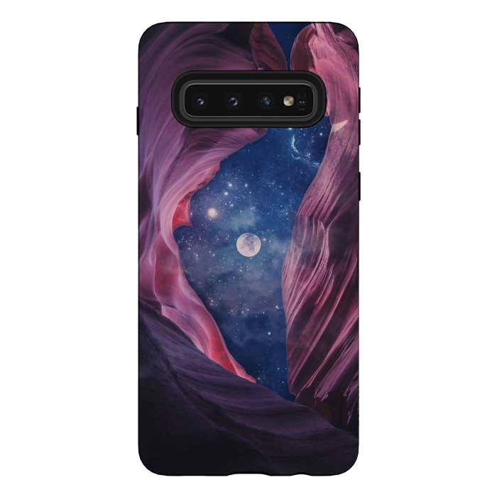 Galaxy S10 StrongFit Grand Canyon with Space Collage by Art Design Works