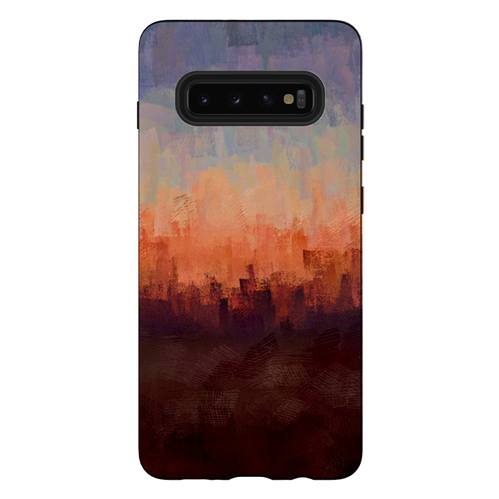 Galaxy S10 plus StrongFit Sunset by Sampada