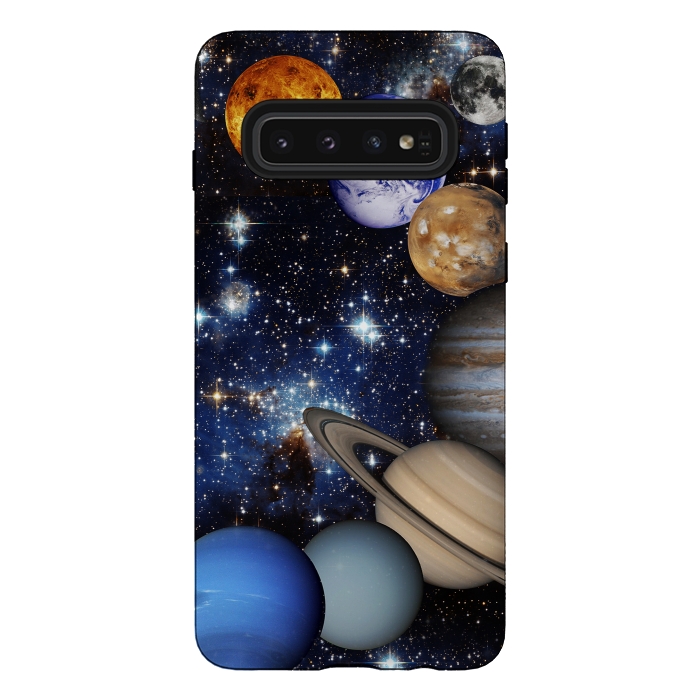 Galaxy S10 StrongFit Solar System planets by Oana 