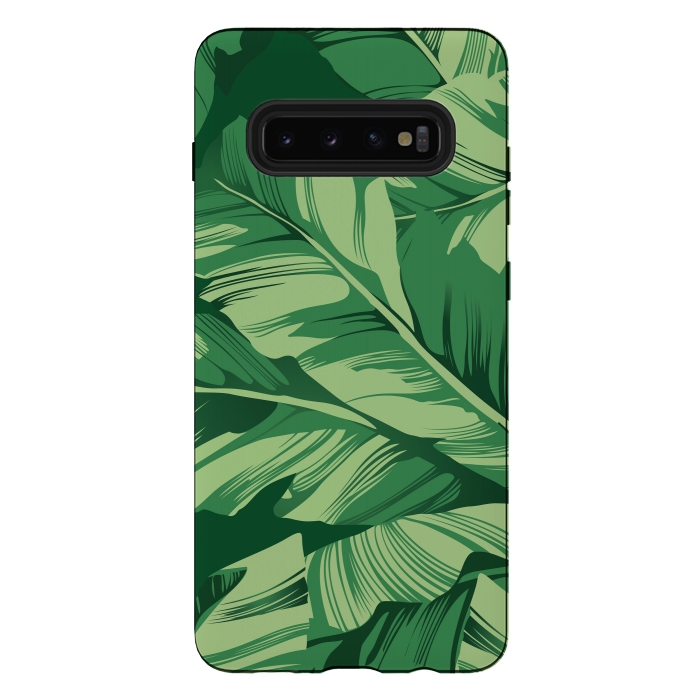 Galaxy S10 plus StrongFit Banana leaves 2 by Bledi