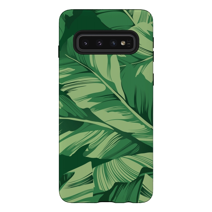 Galaxy S10 StrongFit Banana leaves 2 by Bledi