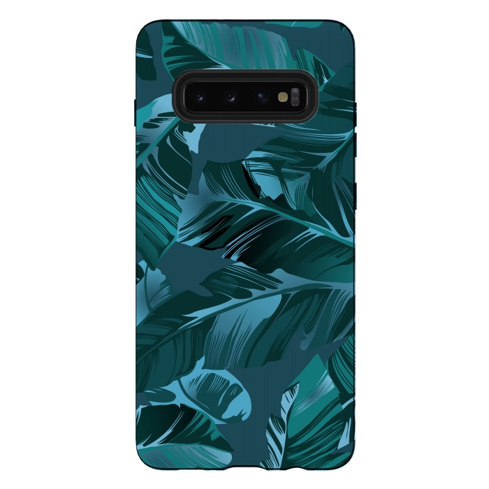 Galaxy S10 plus StrongFit Banana leaves 3 by Bledi