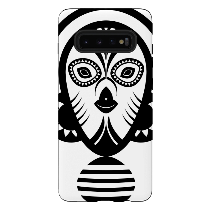 Galaxy S10 plus StrongFit african inca mask by TMSarts