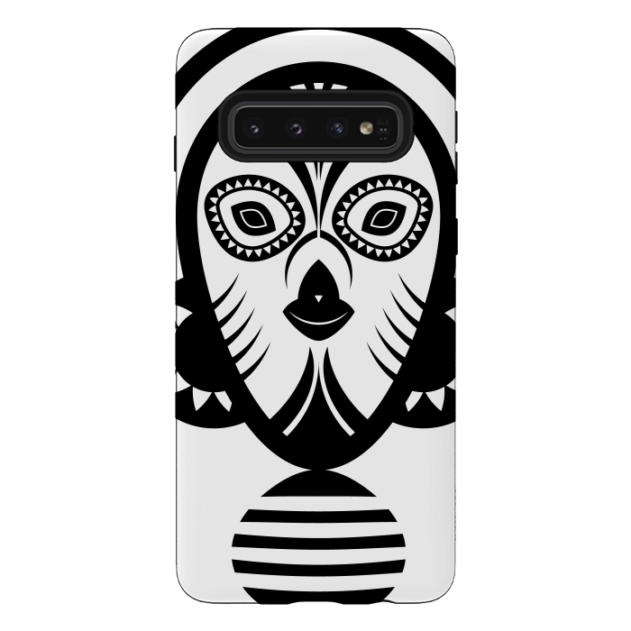 Galaxy S10 StrongFit african inca mask by TMSarts