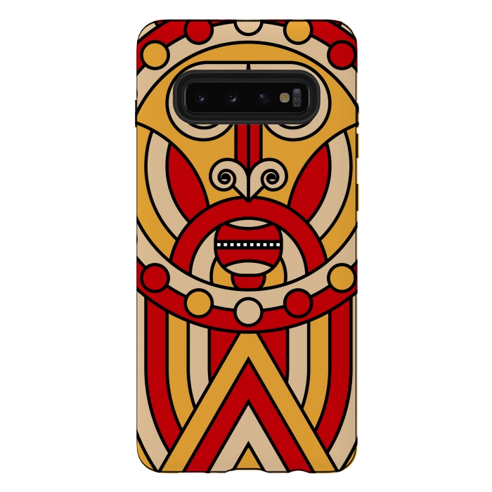 Galaxy S10 plus StrongFit maasai lion by TMSarts