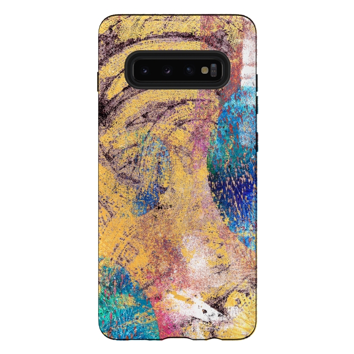 Galaxy S10 plus StrongFit Abstract Painting X by Art Design Works