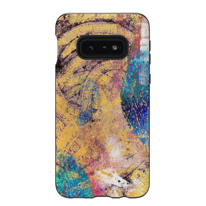 Galaxy S10e StrongFit Abstract Painting X by Art Design Works