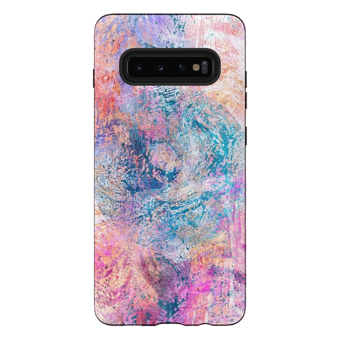 Galaxy S10 plus StrongFit Abstract Painting XI by Art Design Works