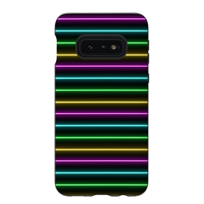 Galaxy S10e StrongFit Neon by Laura Nagel