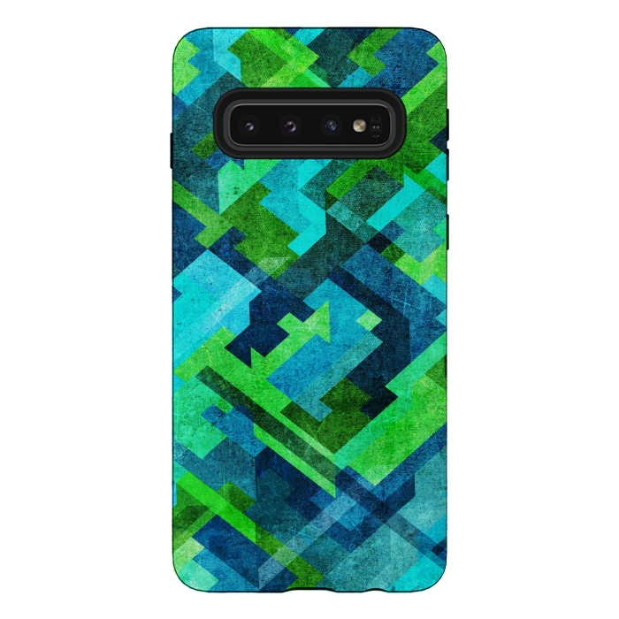 Galaxy S10 StrongFit geometrical pattern by Ancello