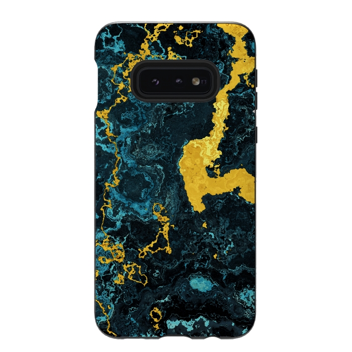 Galaxy S10e StrongFit Abstract Marble VII by Art Design Works