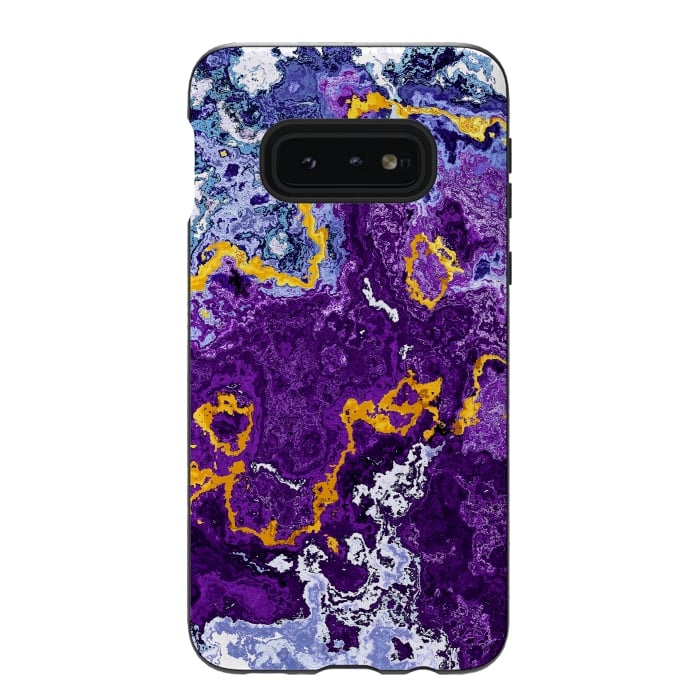 Galaxy S10e StrongFit Abstract Marble VIII by Art Design Works