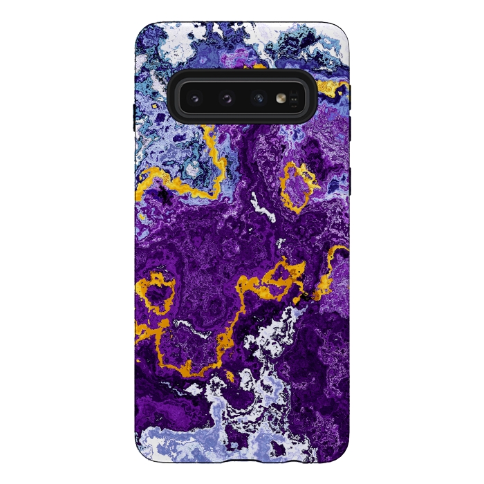 Galaxy S10 StrongFit Abstract Marble VIII by Art Design Works