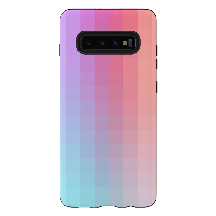 Galaxy S10 plus StrongFit Gradient, Pink and Lilac by amini54