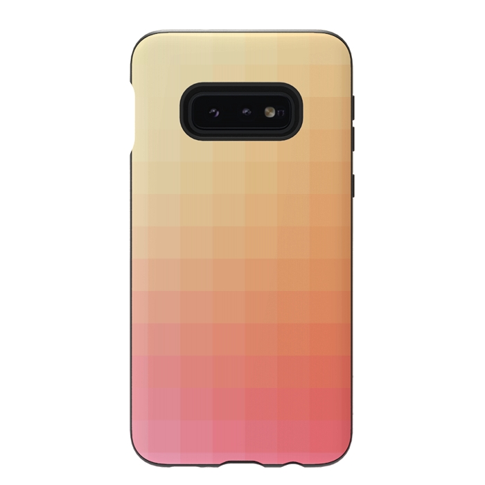 Galaxy S10e StrongFit Gradient, Pink and Orange by amini54