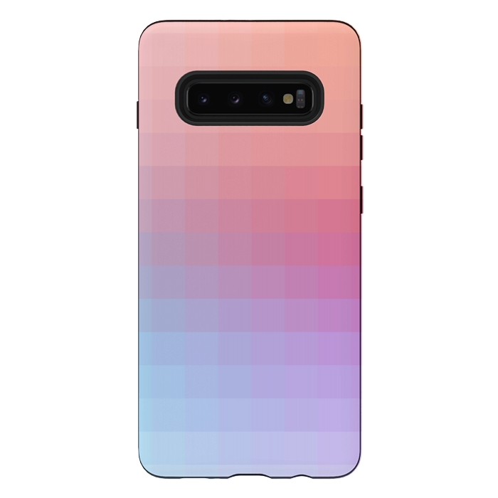 Galaxy S10 plus StrongFit Gradient, Pink and Violet by amini54