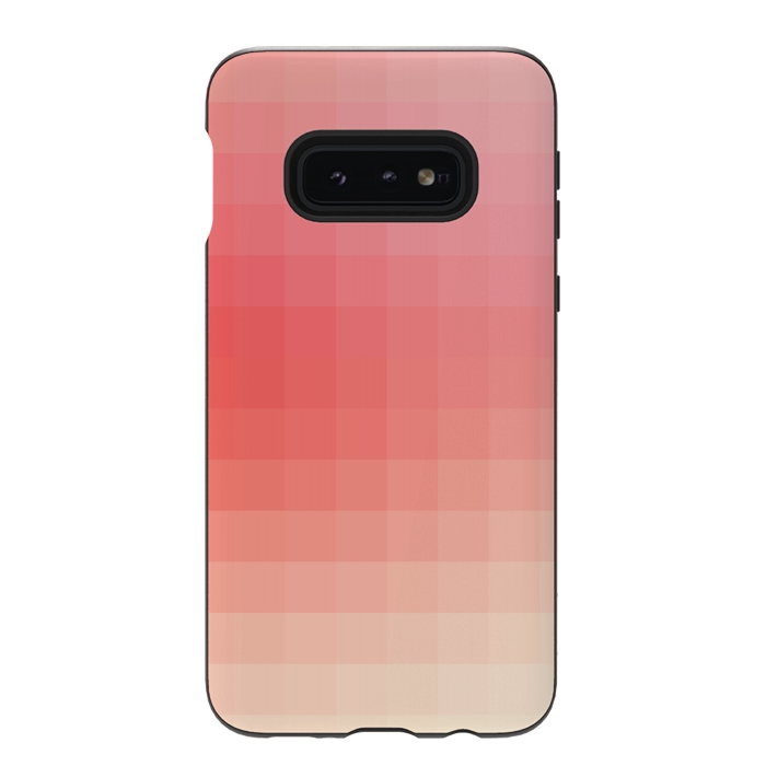 Galaxy S10e StrongFit Gradient, Pink and White by amini54