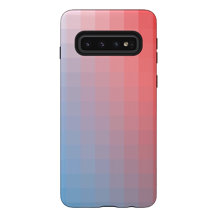 Galaxy S10 StrongFit Gradient, Red, White and Blue by amini54