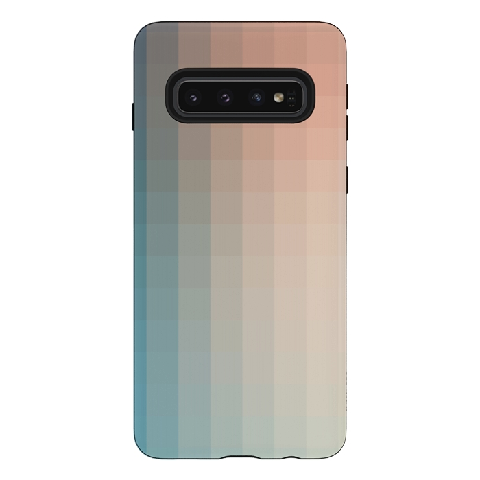 Galaxy S10 StrongFit Gradient, Turquoise and Pink by amini54