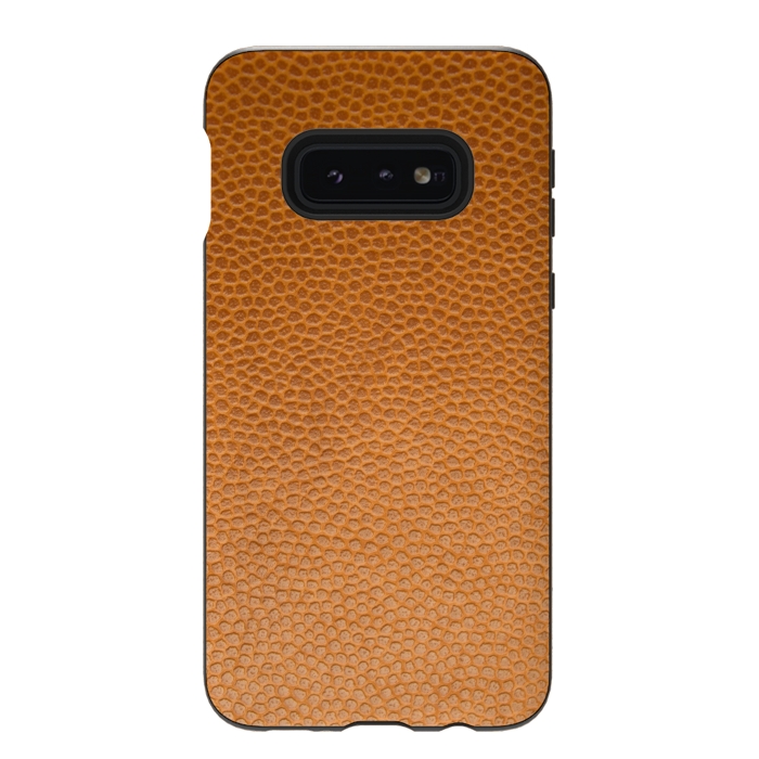 Galaxy S10e StrongFit COPPER LEATHER by MALLIKA