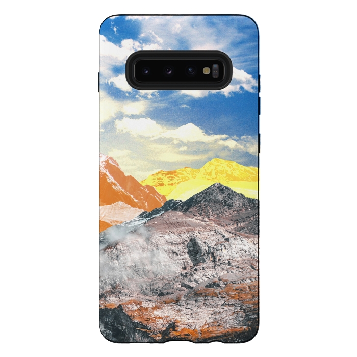 Galaxy S10 plus StrongFit Mountains (photo montage) by Bledi