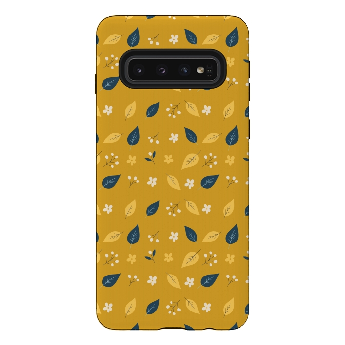 Galaxy S10 StrongFit Little Buds by Edith May