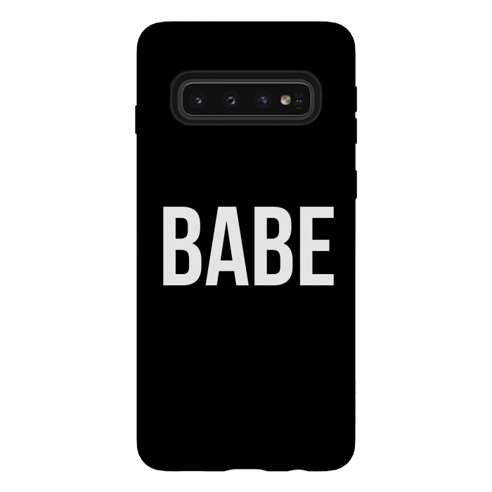 Galaxy S10 StrongFit BABE by Dhruv Narelia